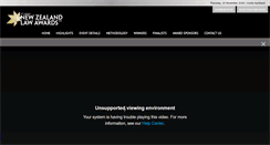 Desktop Screenshot of lawawards.co.nz